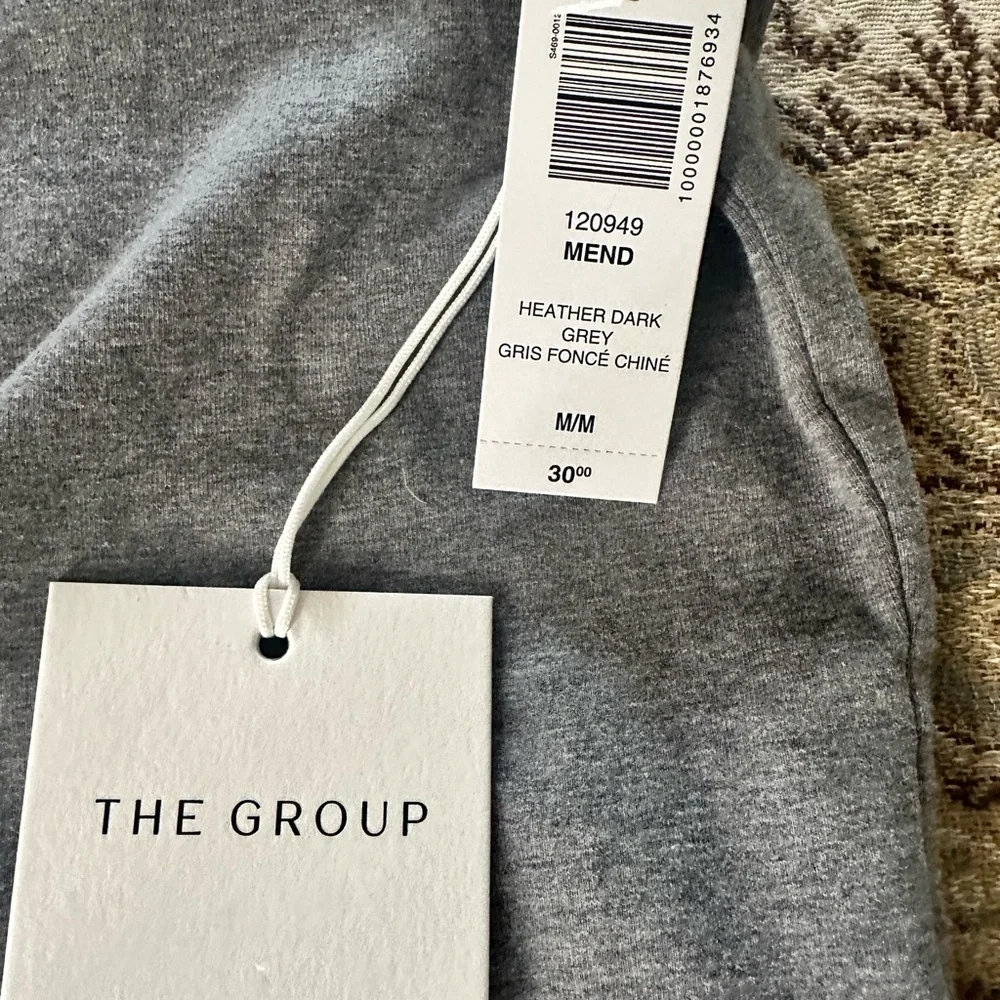 NWT Aritzia The Group Mend Tank - Heather Dark Grey Size M - Picture 8 of 12